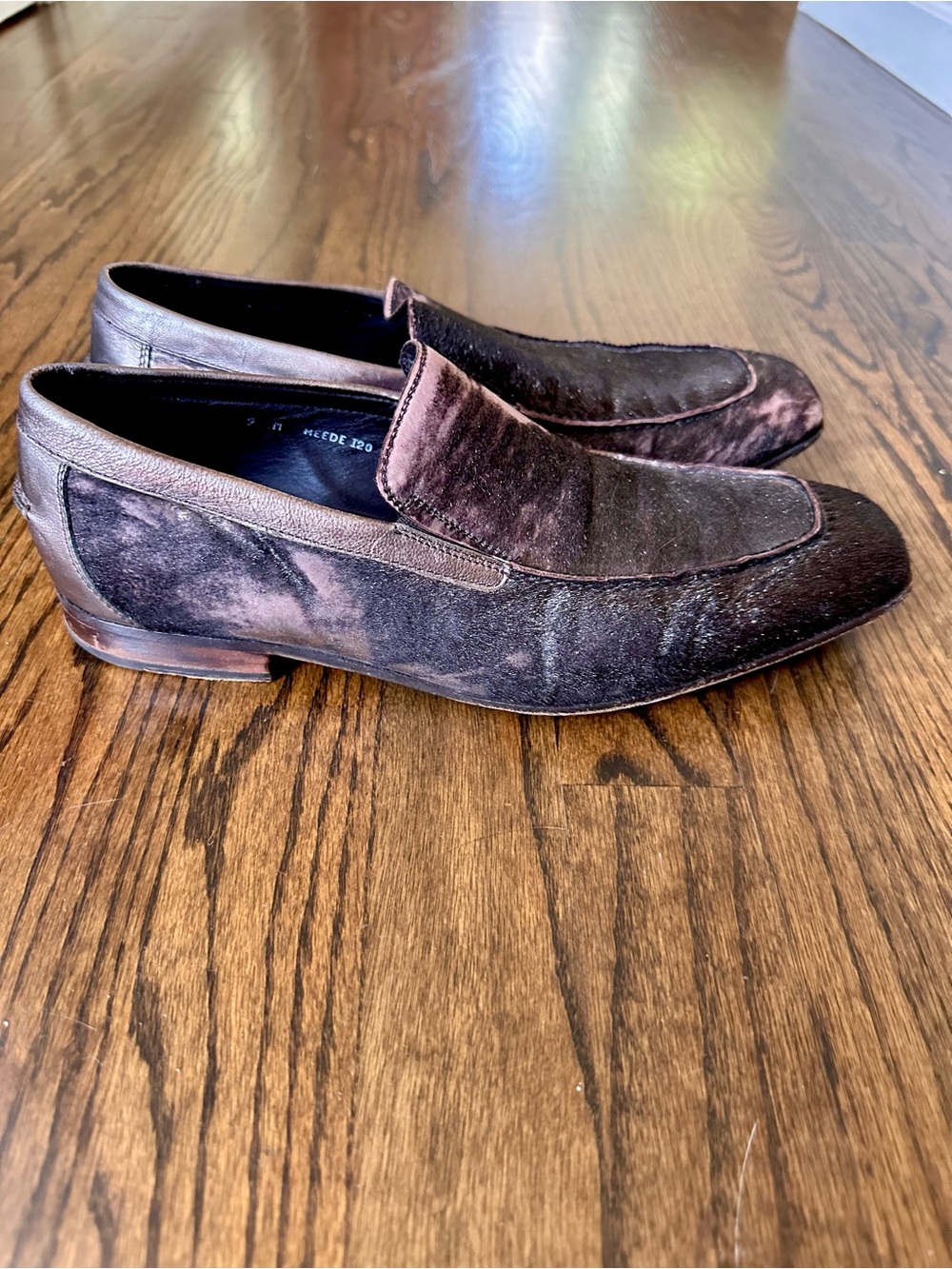 Donald J. Pliner Men's Ponyhair Loafers Meade 120 size 9